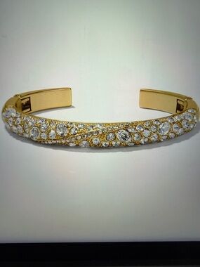 💛🆕 Brighton Trust Your Journey Golden Double Hinged Bracelet